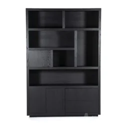 Kabinet Helsinki - 150cm - Zwart - 95725