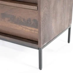 Kabinet Jimmy 3-deurs 2-laden - Bruin - 95868