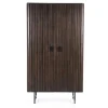 Kabinet Remi 2-deurs. - Bruin - 95666