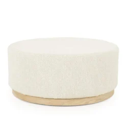 Poef Avah Large - Beige Mantz - 96301