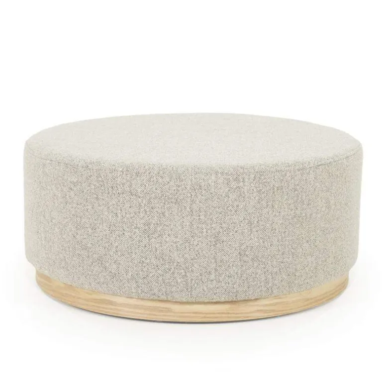 Poef Avah Large - Taupe Mantz - 96302