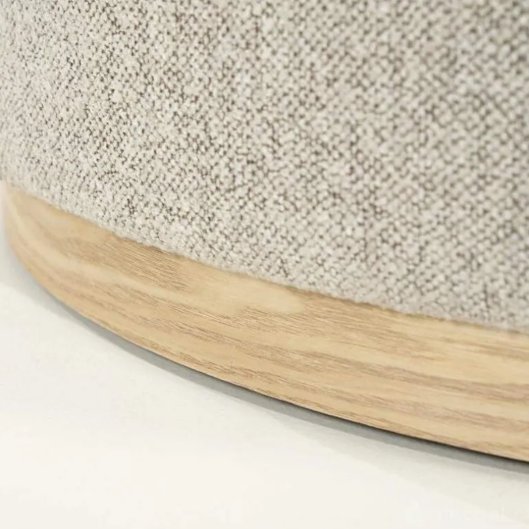 Poef Avah Large - Taupe Mantz - 96302