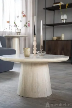 Salontafel Aime - 70cm - Beige - 95739