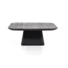 Salontafel Aron Vierkant - Zwart - 95770