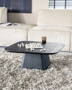 Salontafel Aron Vierkant - Zwart - 95770