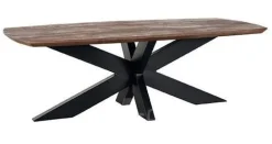 Salontafel Deens Ovaal Zwart