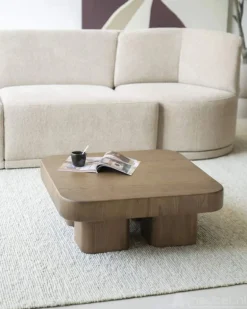 Salontafel Harmonie - 80cm - Bruin - 96225