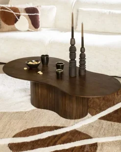 Salontafel Jordy - 130cm - Bruin - 96152