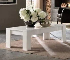 Salontafel Marknesse 126x67cm Wit