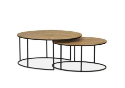 Salontafel Ovaal Tauro 2-Delige Set