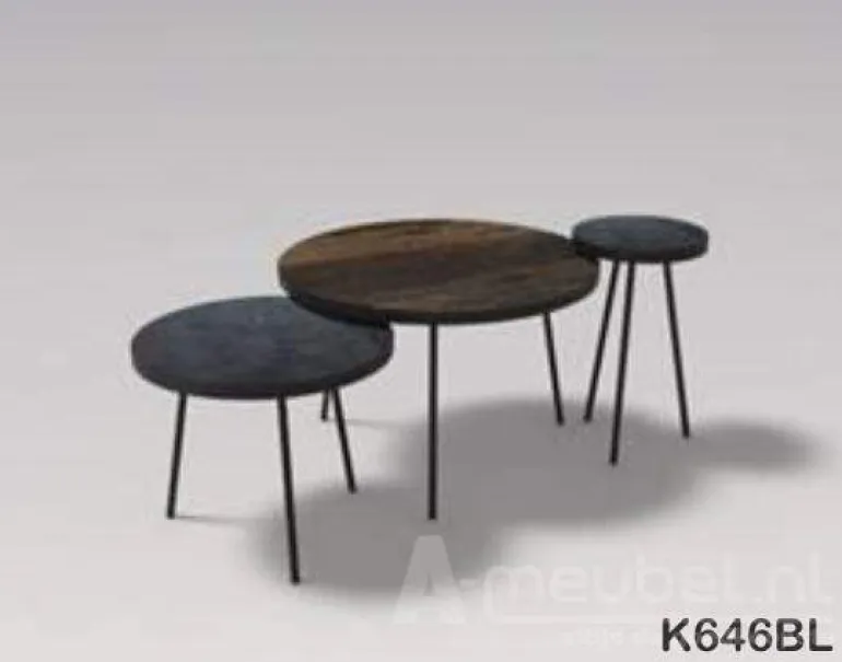 Salontafel Set Van 3 Termunten