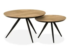 Salontafel Slagharen Rond 2-Delige Set
