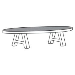 Salontafel TOV13-K Pieterburen