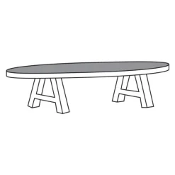 Salontafel TOV13-K Tegelen