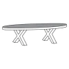 Salontafel TOV13-XM Pieterburen
