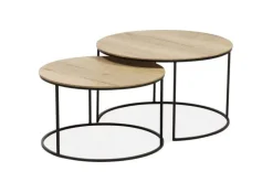 Salontafel Windsor Rond 2-Delige Set