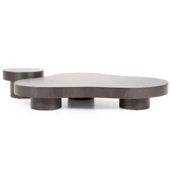 Salontafels Bobbie - 150cm - Zwart/Bruin - 95977