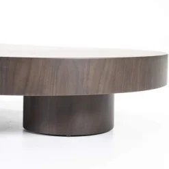 Salontafels Bobbie - 150cm - Zwart/Bruin - 95977