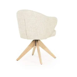 Stoel Connor Naturel - Beige Donna - 96344