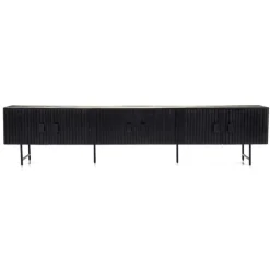 TV Meubel Remi 6-deurs- Zwart- 95731