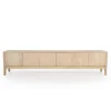 TV-Meubel Harvey 6-deurs - Naturel - 96127