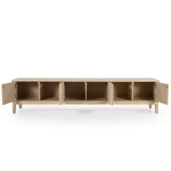 TV-Meubel Harvey 6-deurs - Naturel - 96127