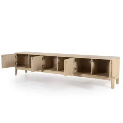 TV-Meubel Harvey 6-deurs - Naturel - 96127