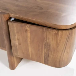 TV-Meubel Julian 4-deurs - Bruin - 95907