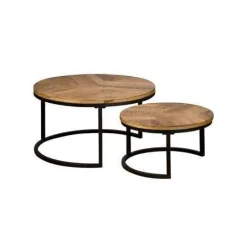 Viola Coffeetable Round Set of 2