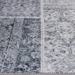 Vloerkleed Novum Patch Grijs
