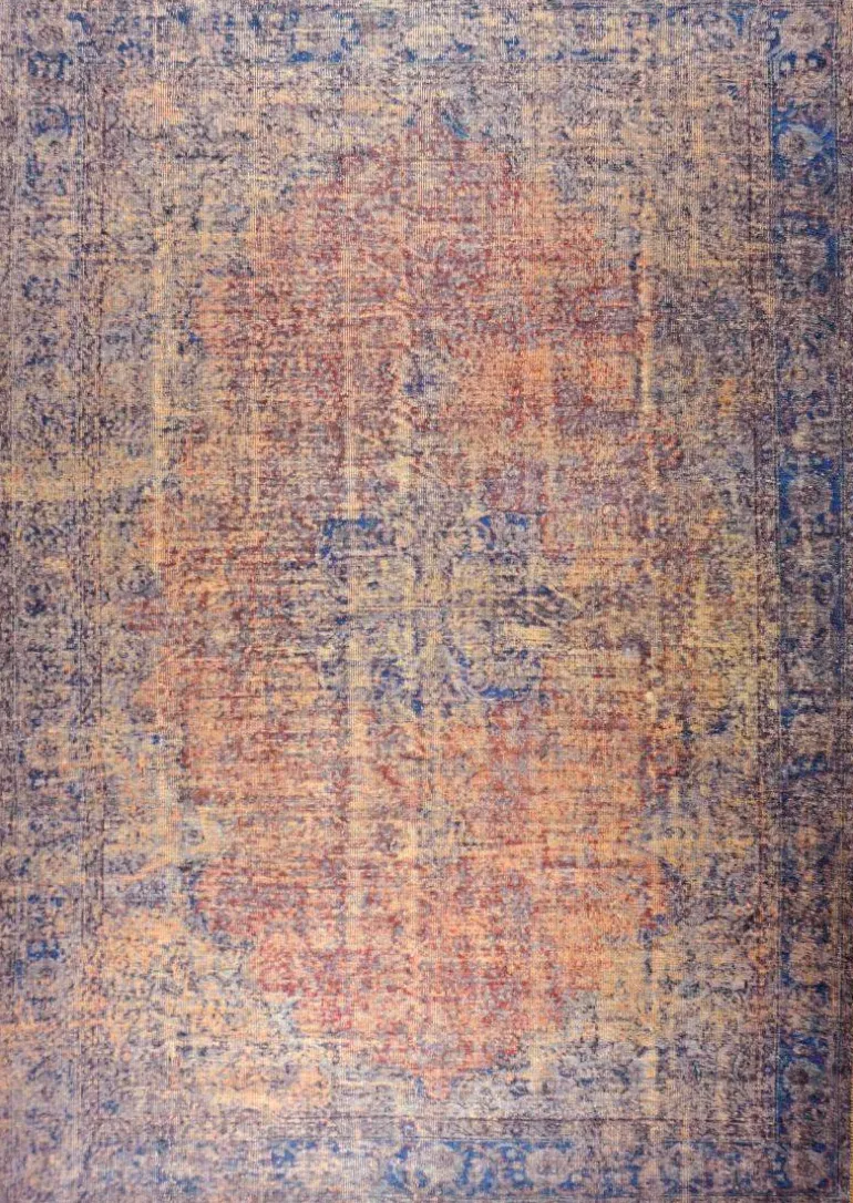 Vloerkleed Novum Roest-Blauw