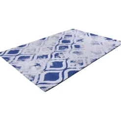 Vloerkleed Sidi Beige-Blauw