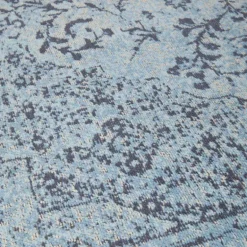 Vloerkleed Tabriz Lichtblauw