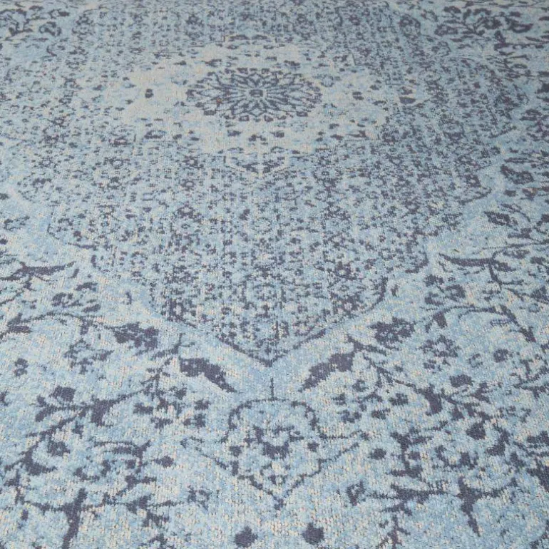 Vloerkleed Tabriz Lichtblauw