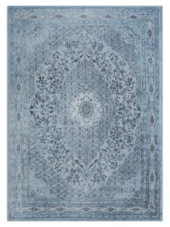 Vloerkleed Tabriz Lichtblauw