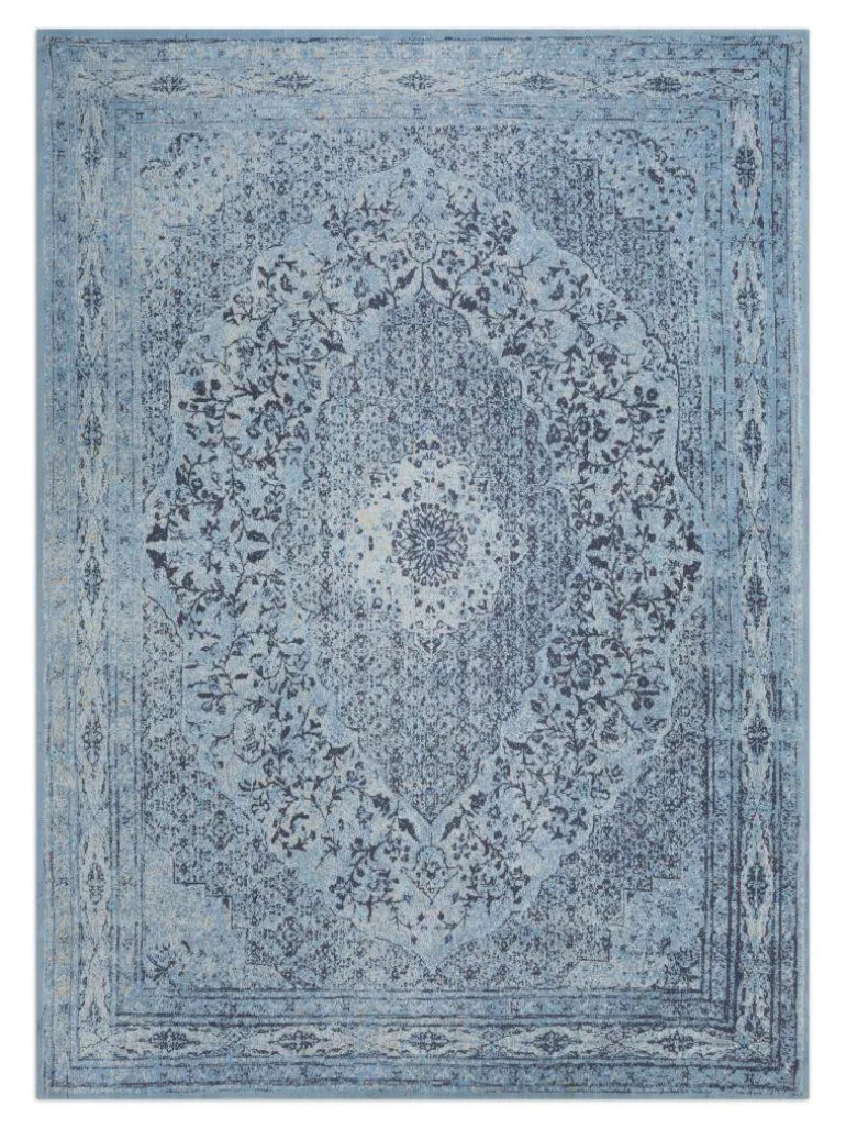 Vloerkleed Tabriz Lichtblauw