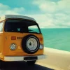 VW van beach