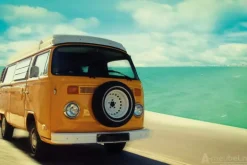 VW van beach