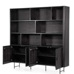 Wandkast Remi - Zwart - 96123