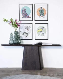 Wandtafel Aron - Bruin - 95767