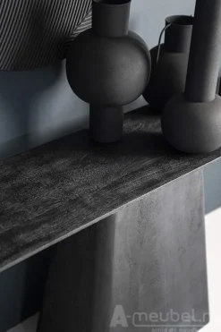 Wandtafel Aron - Zwart - 95768